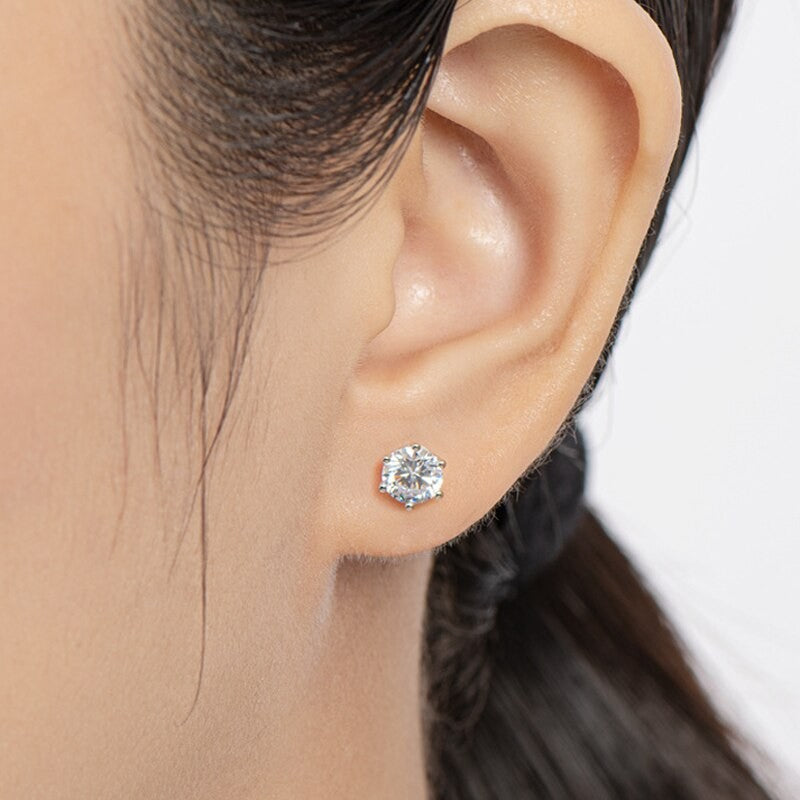 Moissanite Earrings -Top Class