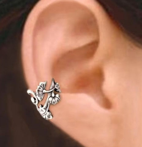 Flower Ear Bone Clip For Women : A head tuner.