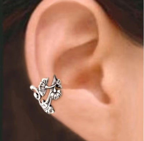 Flower Ear Bone Clip For Women : A head tuner.