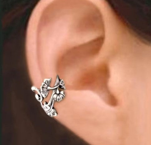 Flower Ear Bone Clip For Women : A head tuner.