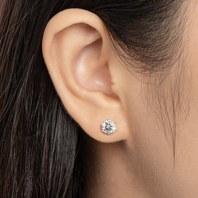 Moissanite Earrings -Top Class